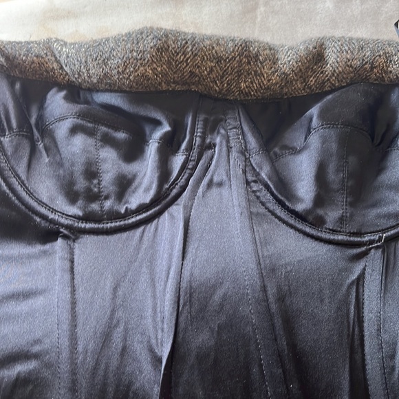 Vintage corset sequins heavy zip up the back - Picture 8 of 9